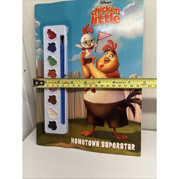Disney Chicken Little Hometown Superstar Coloring Paint Activity Book unused - Picture 7 of 15